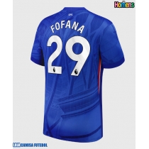 Camisa de Futebol Chelsea Wesley Fofana #29 Equipamento Principal 2025-26 Manga Curta